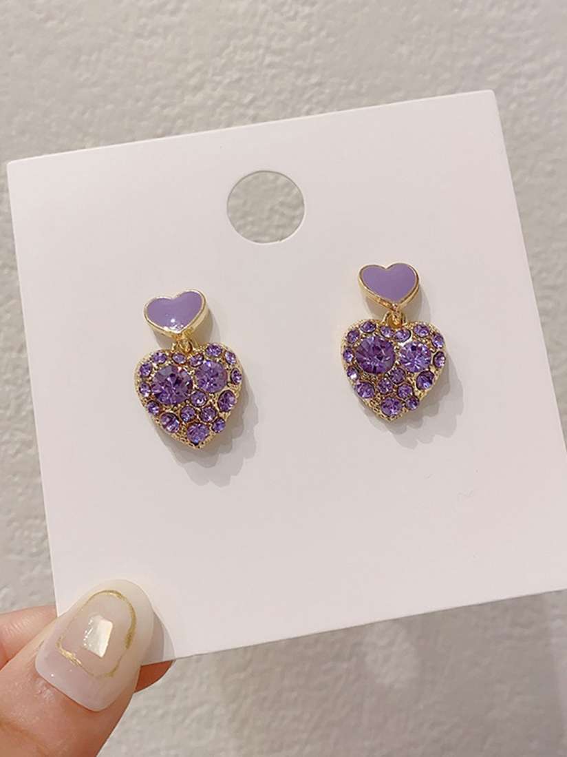 Buy levendor love drop earring | mirchi craft