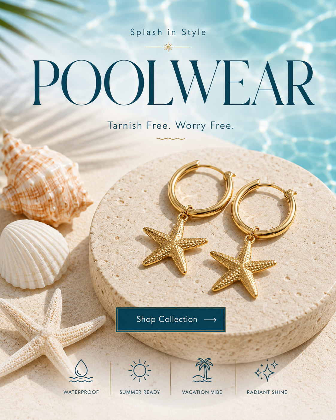 Poolwear Jewelry collection banner