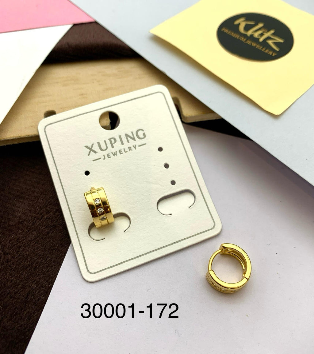 Stainless Steel Gold Earrings