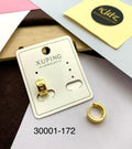 Stainless Steel Gold Earrings
