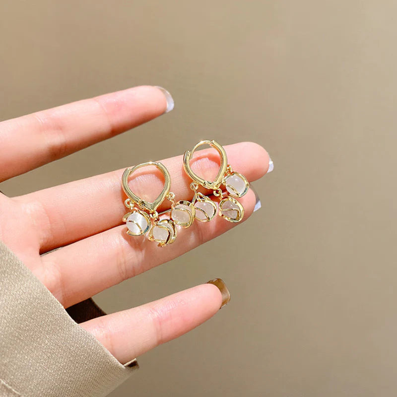 Buy Gold Earrings for Women by Ff