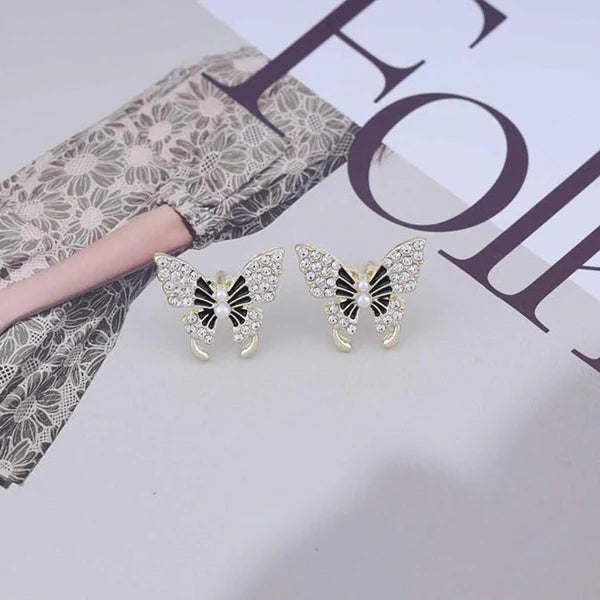 Pinapes butterfly earrings for women