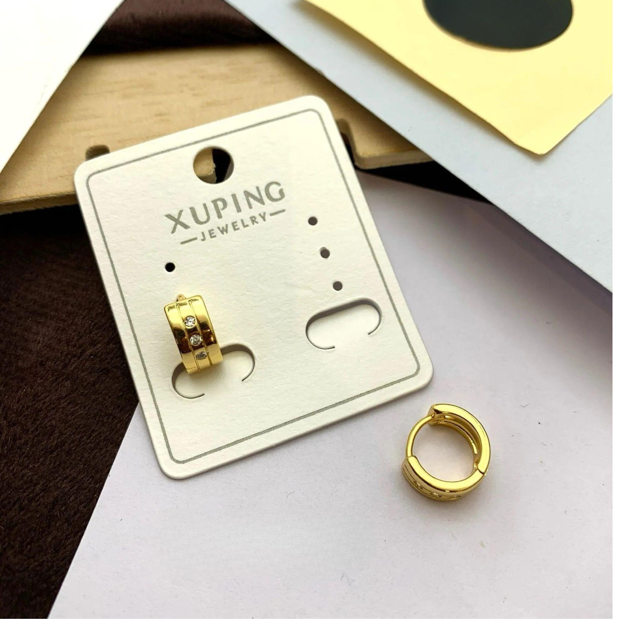 Stainless Steel Gold Earrings