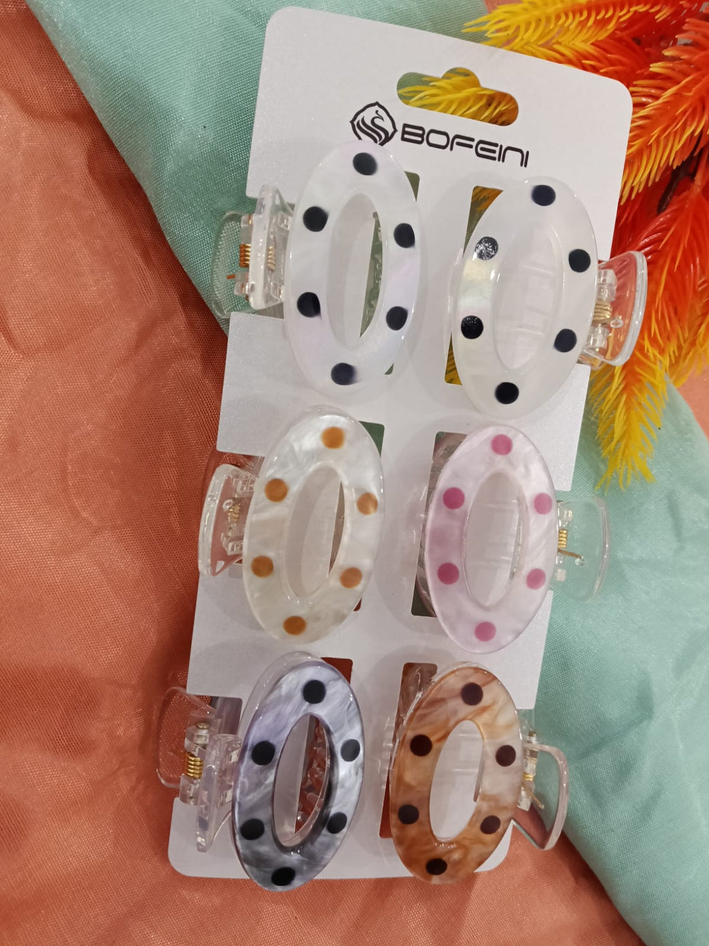 Semi Marble Claw Trendy, Aesthetic & Strong Grip Hair
