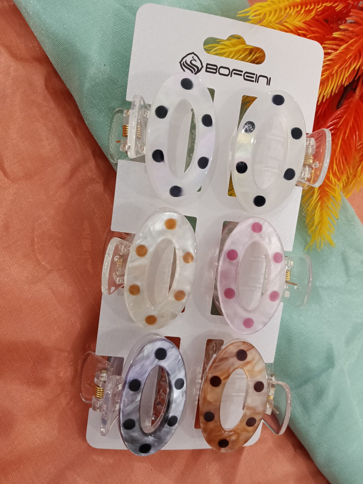 Semi Marble Claw Trendy, Aesthetic & Strong Grip Hair