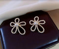 Korean Pearl Flower Studs