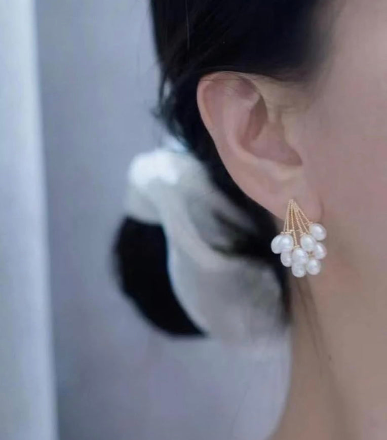 Versatile Pearl Drop Earrings