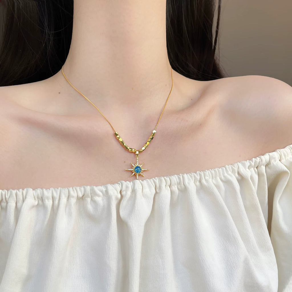 Magic Star Pendant Necklace for Wome
