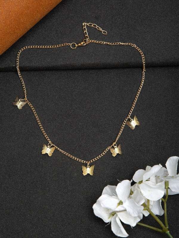 Butterfly Choker Necklace