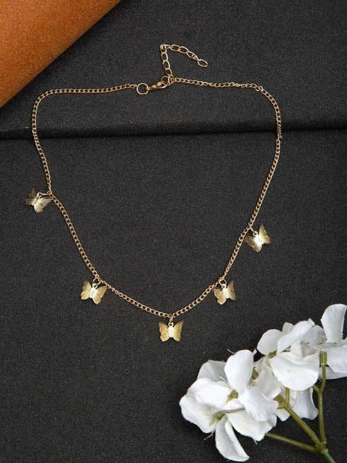 Butterfly Choker Necklace