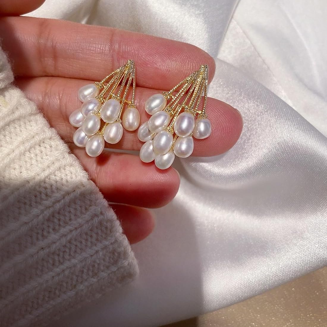 Versatile Pearl Drop Earrings