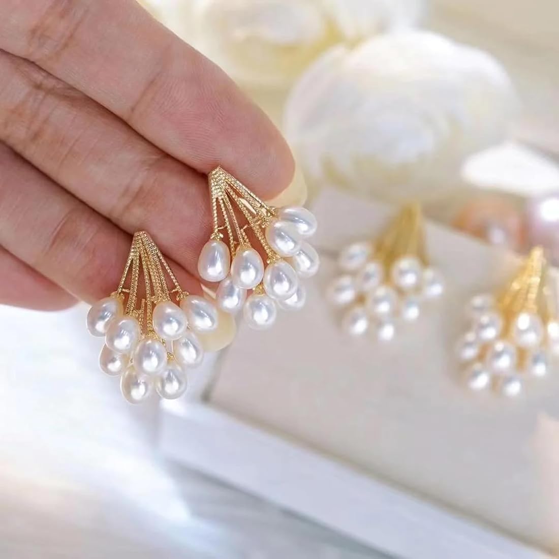 Versatile Pearl Drop Earrings