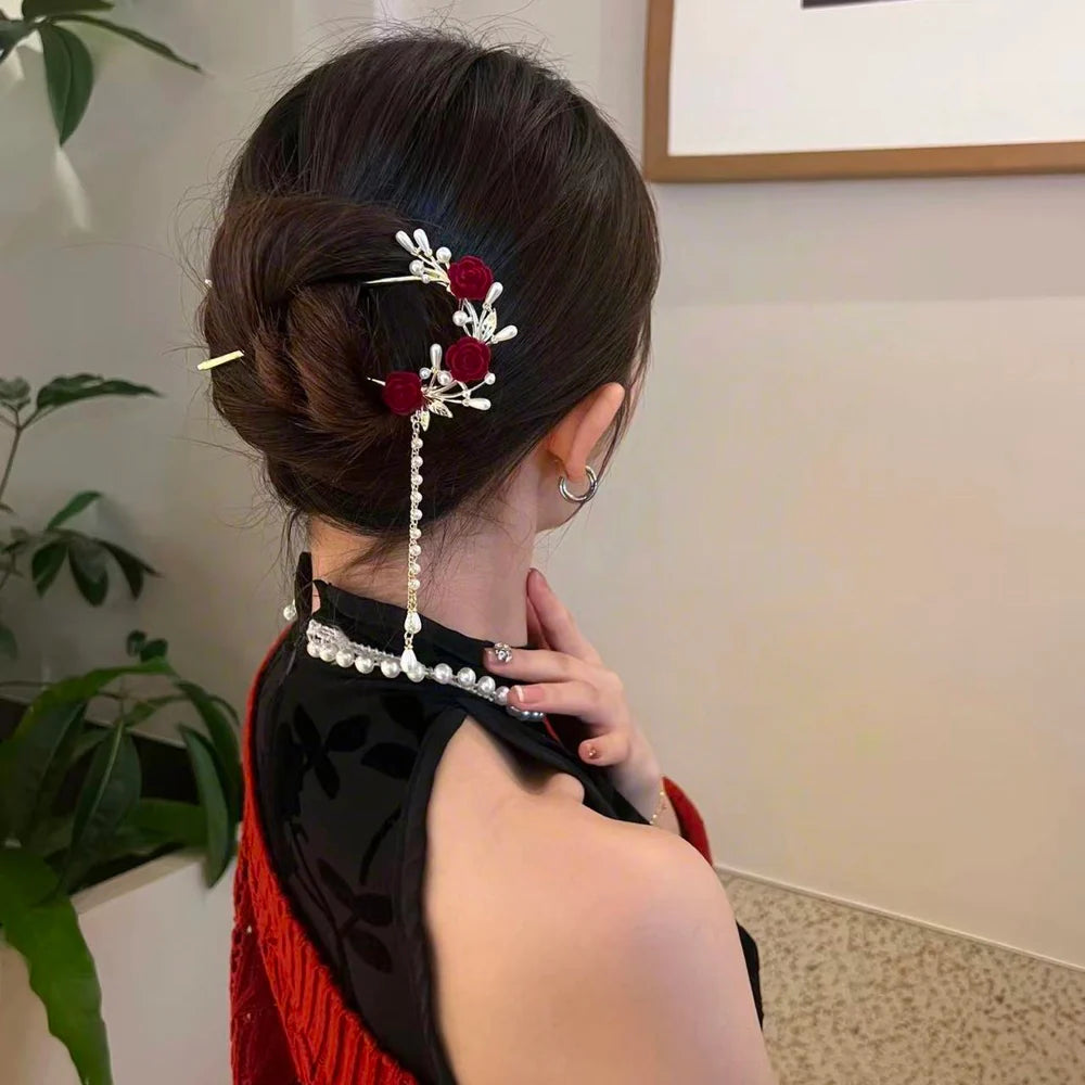 Korean trendy stylish hair pin