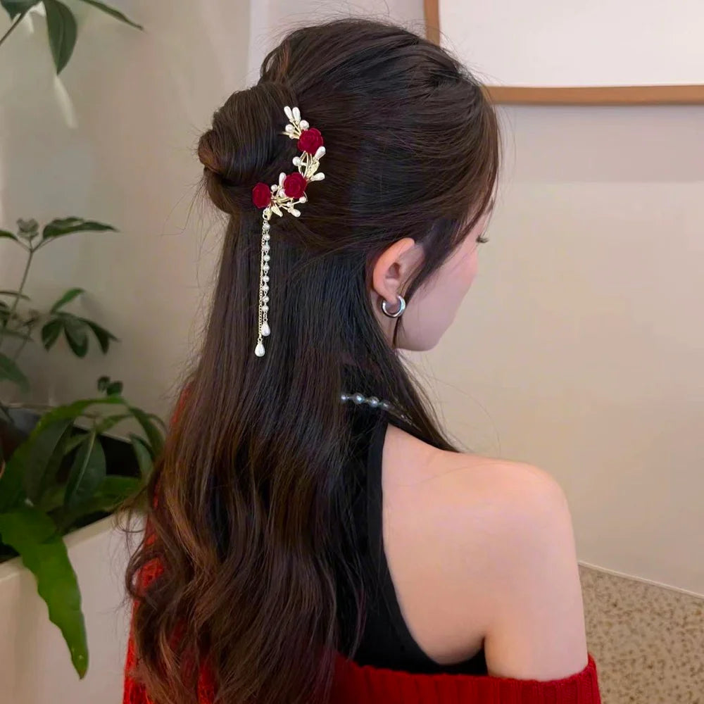 Korean trendy stylish hair pin