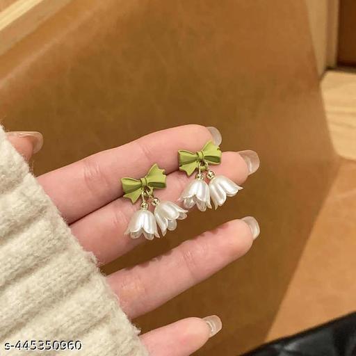 Korean Trendy white and green colour