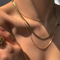 Triple Layer Snake Chain
