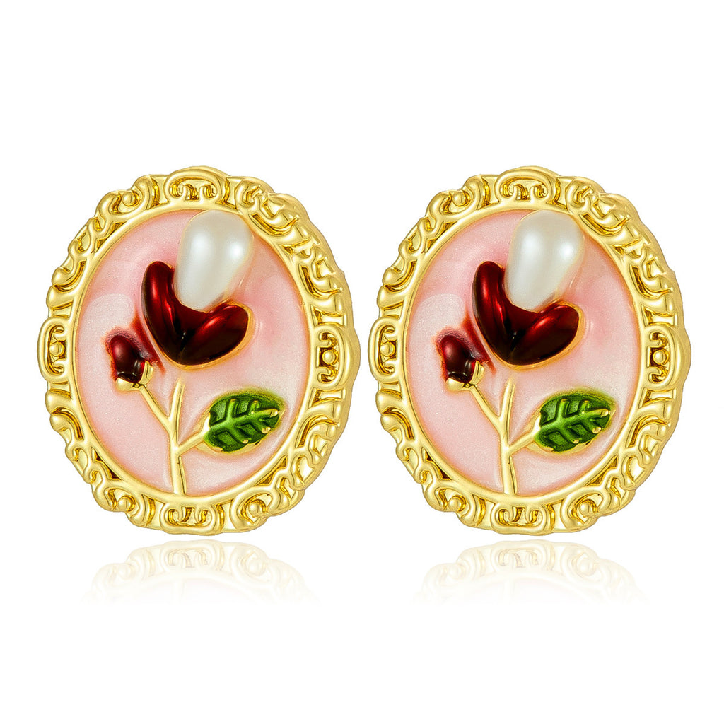 Vintage Oil Painting Style Fashion