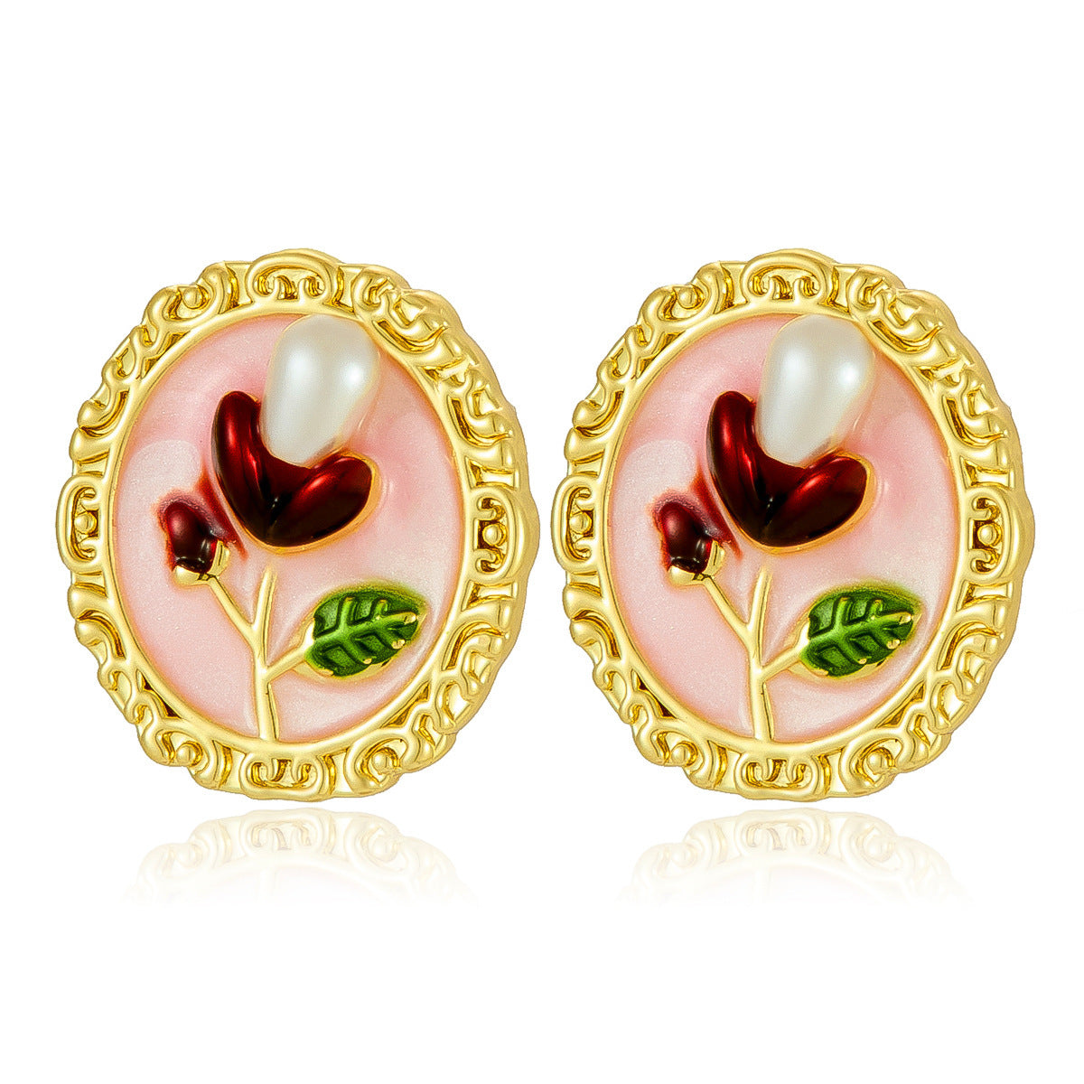 Vintage Oil Painting Style Fashion