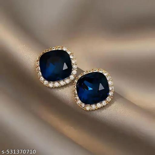 Korean trendy with blue stone