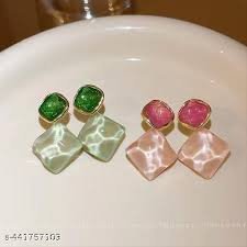 Lovely Korean Candy Colors Oil Dripping
