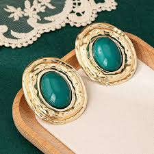Medieval Retro Cat's Eye Studs
