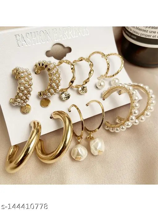 Combo Stylish Earrings Fancy Party