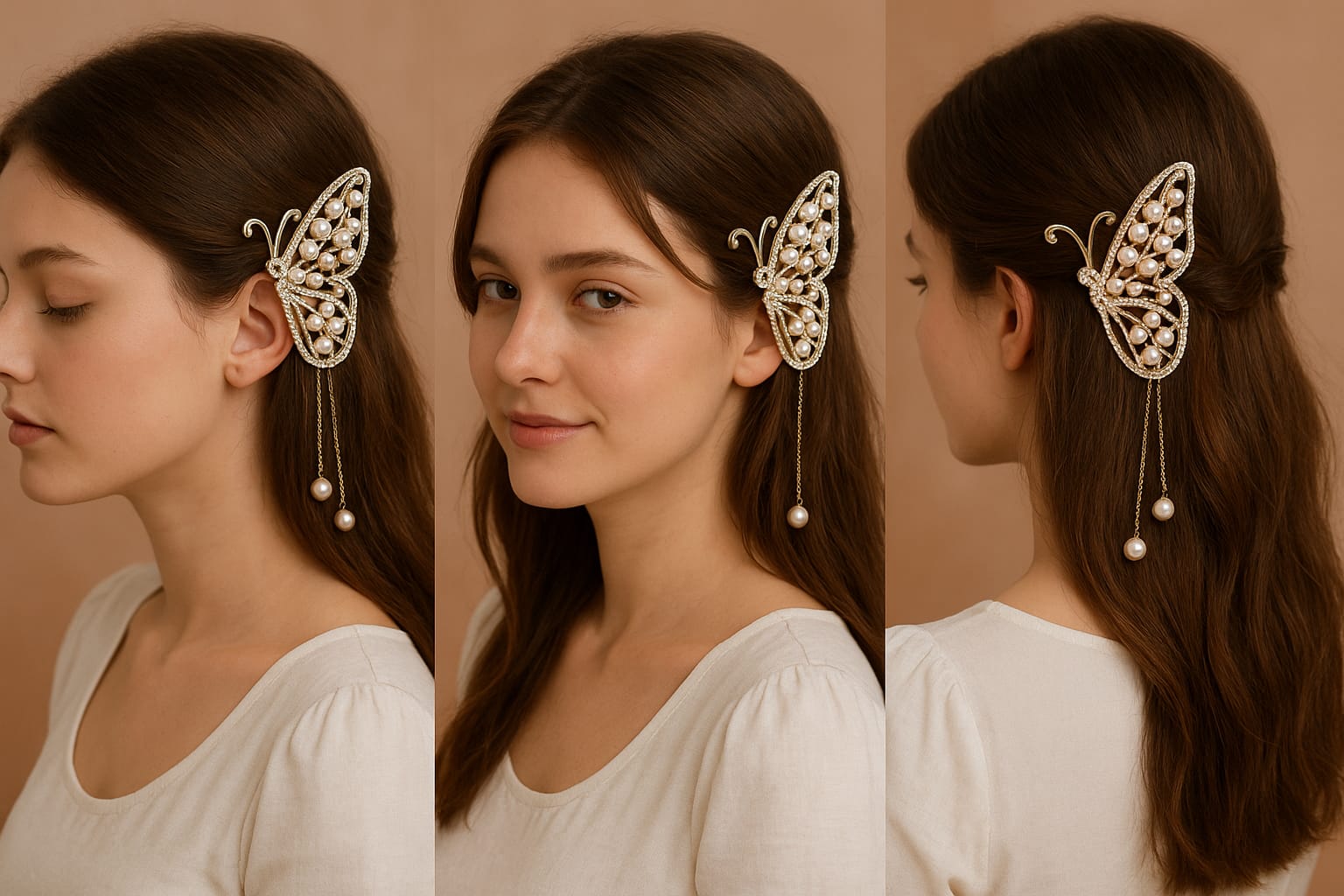 Korean Butterfly Clip Claw Clip Hair Accessory