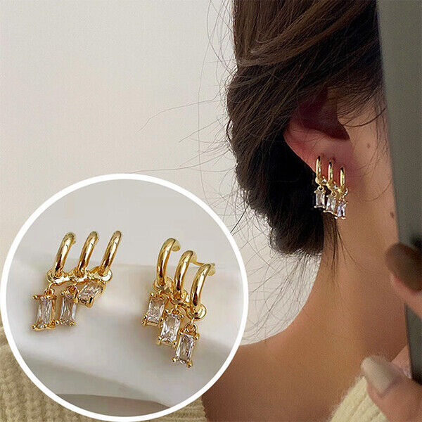 Butterfly Square Fashion Earrings