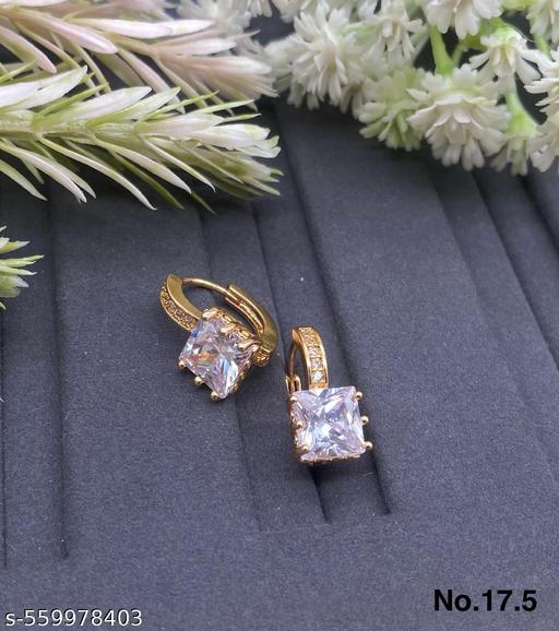 Royal gold earrings