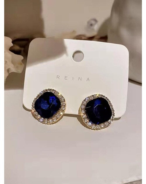 Korean trendy with blue stone